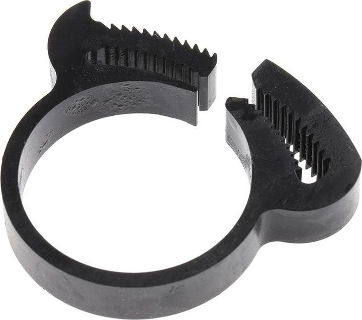 Actual product image Rs Pro Nylon 6.6 plastic hose clip,22.2-25.8mm