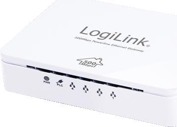 LogiLink Homeplug Ethernet Gateway (500 Mbit/s)