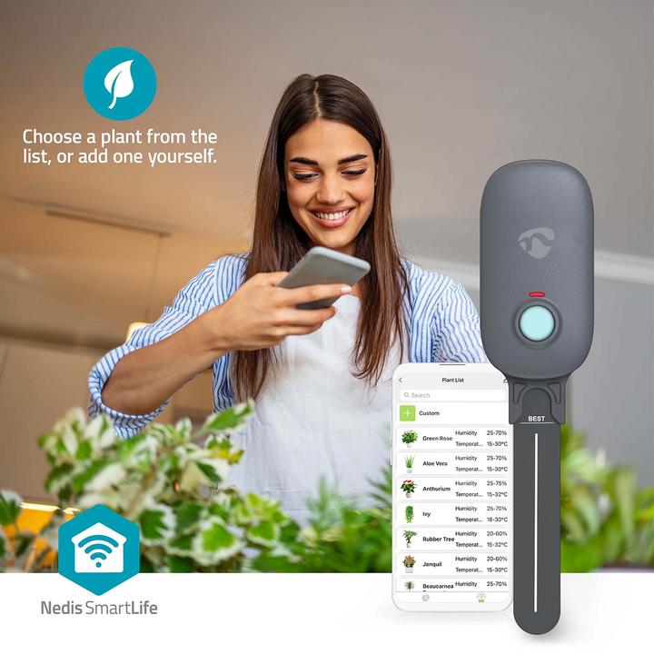 Productafbeelding Nedis SmartLife bodemvochtanalyser