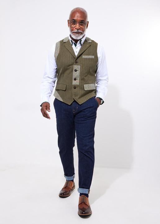 Actual product image Joe Browns Striped Waistcoat (50)