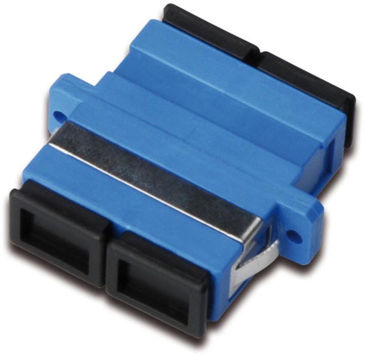 Immagine prodotto Digitus Accoppiatore duplex SC / SC Colore blu Manicotto in ceramica di zirconio Alloggiamento in plastica (S/UTP, CAT6, 0.16 m)
