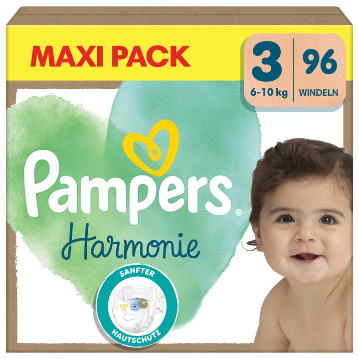 Pampers Harmonie (Size 3, Half month box, 96 Piece)