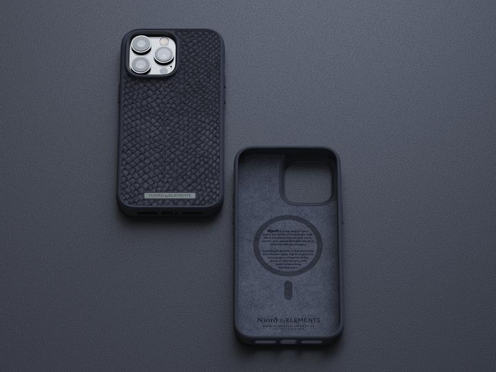 Actual product image Njord Salmon Leather (Apple iPhone 14 Pro Max)
