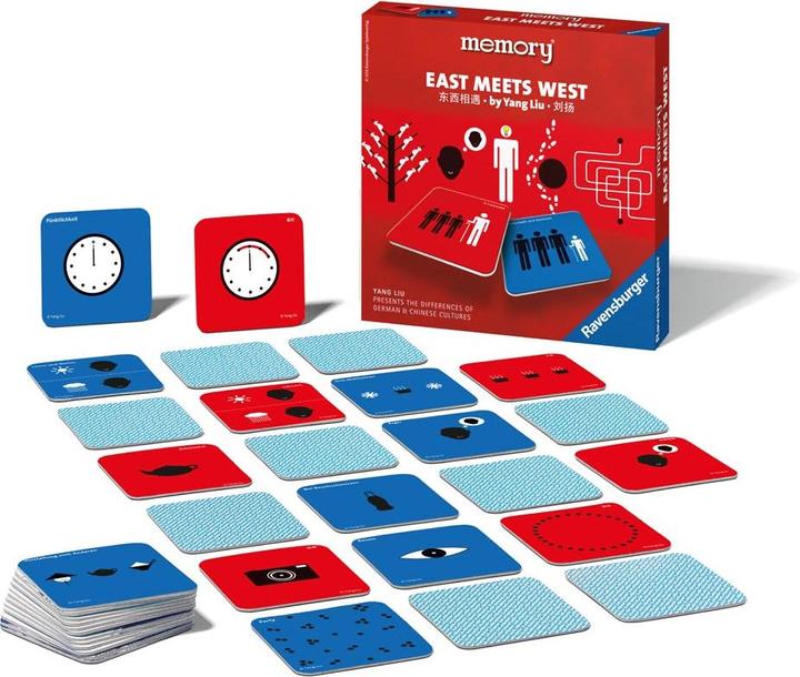 Produktbild Ravensburger East meets West memory by Yang Liu (Deutsch, Französisch, Italienisch)
