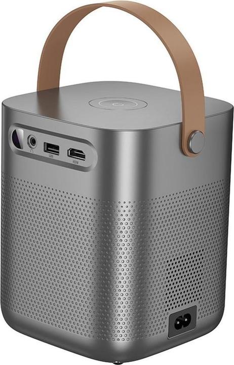 Actual product image Hoco Headphone with microphone projector with Android software Wi-Fi Bluetooth 720P DT4 gray (HD)