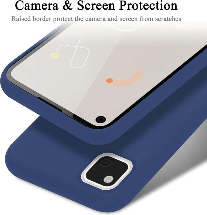 Produktbild Cadorabo Hülle für Google PIXEL 4A 5G TPU im Liquid Case Design (Google Pixel 4a 5G)