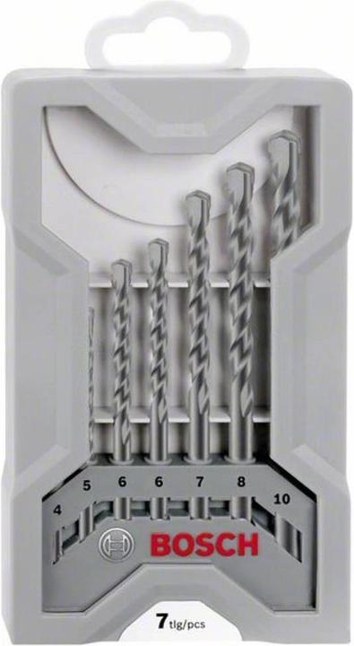 Productafbeelding Bosch Professional Zubehör Betonboorset CYL-3 (4 mm, 5 mm, 6 mm, 7 mm, 8 mm, 10 mm)