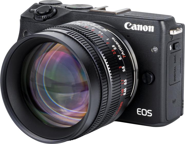 Immagine prodotto 7artisans 50mm f/16 - 0,95, Canon EF-M (Canon EF-M, APS-C / DX)