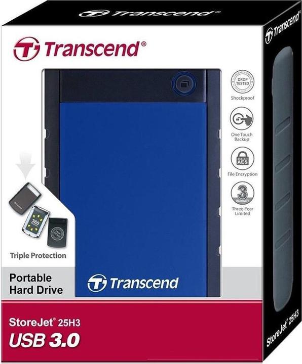 Produktbild Transcend StoreJet 25H3 (2 TB)