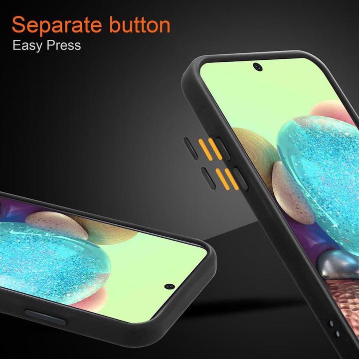 Actual product image Cadorabo Hybrid Matt Cover (Samsung Galaxy A71)