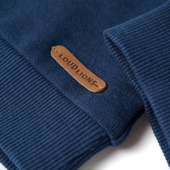 Image du produit VidaXL Sweatshirt enfant bleu indigo 92,Matière : 100 (92)