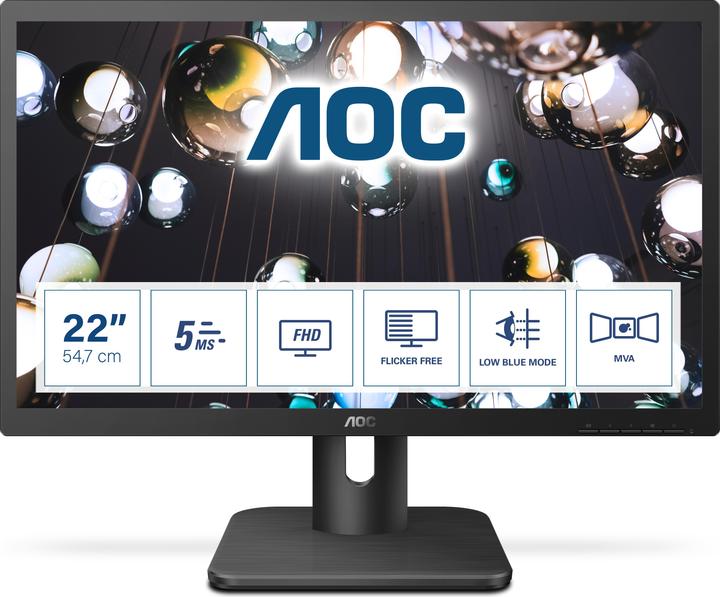 Image du produit AOC 22e1q (1920 x 1080 pixels, 21.50")