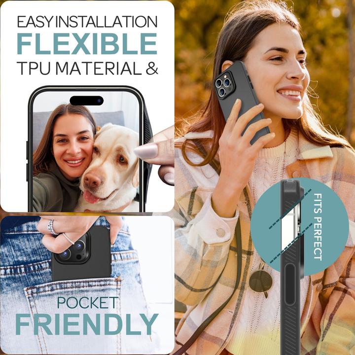 Produktbild Nalia Matt Silikon Hülle (Apple iPhone 16 Pro Max)