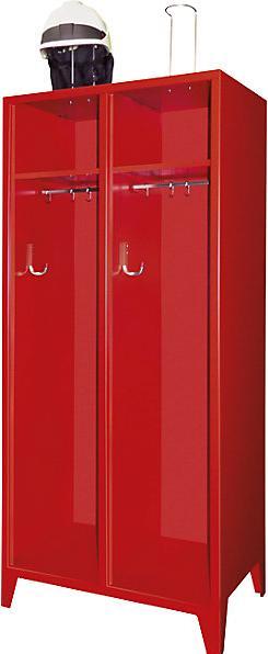 Produktbild Pavoy Feuerwehrschrank mit Füssen (83 cm, 185 cm)