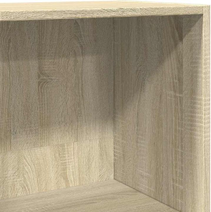 Image du produit VidaXL Bücherregal Regal Standregal Büroregal Aufbewahrungsregal Sonoma-Eiche (60 x 30 x 114 cm)