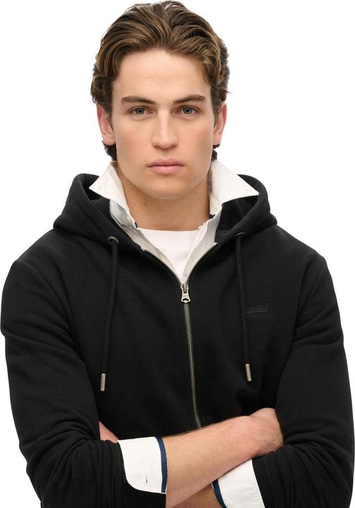 Produktbild Superdry Sweatjacke Casual Figurbetont Essential Logo Zip Hoodie (L)