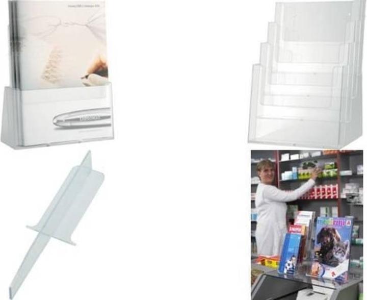 Actual product image Helit Table brochure holder the helpdesk (A4)