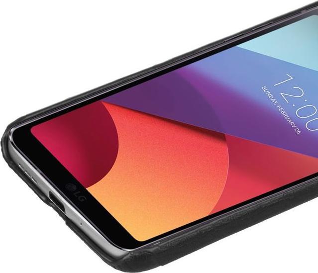 Produktbild Pierre Cardin Plastik Hülle mit Echtlederüberzug (LG G6)