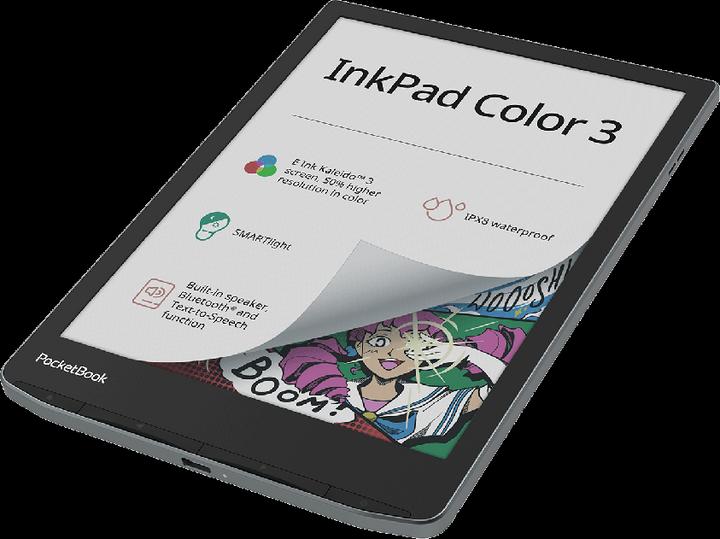 Image du produit PocketBook InkPad Color 3 (7.80", 32 Go, Mer déchaînée)