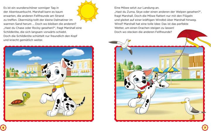 Produktbild PAW Patrol Briefe-Geschichtenbuch: Geburtstagsüberraschung für Marshall (Deutsch, Oliver Bieber, 2022)
