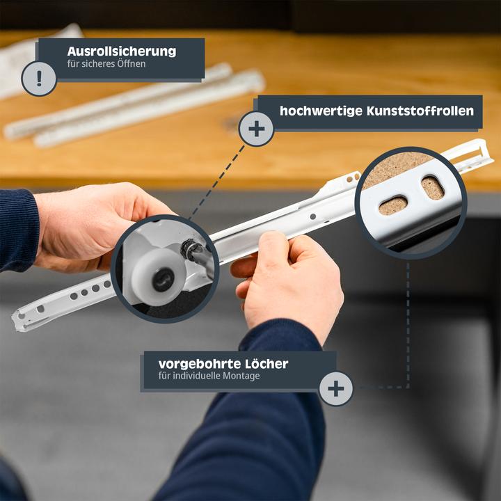 Produktbild Helpmate Rollschubführung