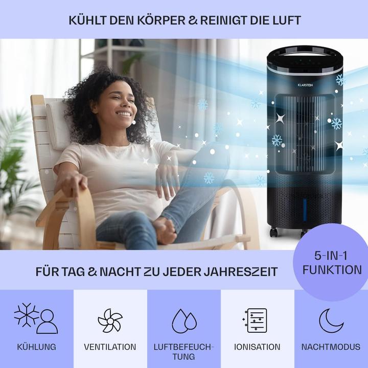 Actual product image Klarstein 5-in-1 Luftkühler