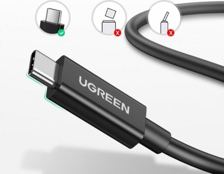 Produktbild Ugreen Thunderbolt 3 USB-C Kabel (0.50 m, USB 3.1)