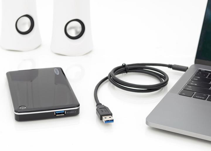 Actual product image Digitus USB C – USB A (1 m, USB 3.1)