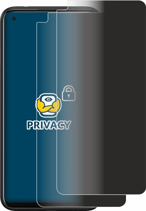 Produktbild BROTECT Sichtschutzfolie Anti-Spy Privacy Folie Blaulicht-Schutz (2 Stück, HTC Desire 22 Pro)