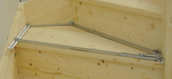 Actual product image Hedue Angle template with 48 aluminium rails