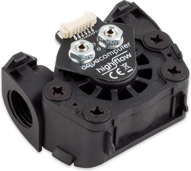 Actual product image Aqua Computer Flow sensor high flow LT, 2x G1/4