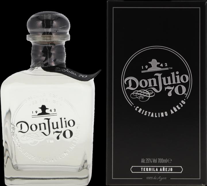 Actual product image Don Julio Cristalino 70th Anniversary (1 x 70 cl)
