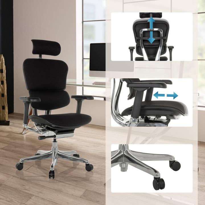 Actual product image Hjh Office Ergohuman Gen2