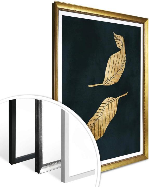 Produktbild Trenddeko Goldene Blätter (50 x 60 cm)