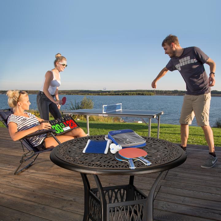 Actual product image Relaxdays 9pcs table tennis set