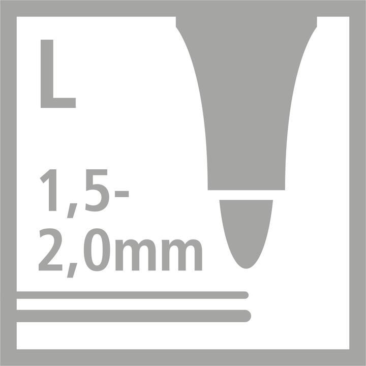 Produktbild STABILO Trio Scribbi Gefederter Dreikant-Filzstift (Mehrfarbig, 14 x)