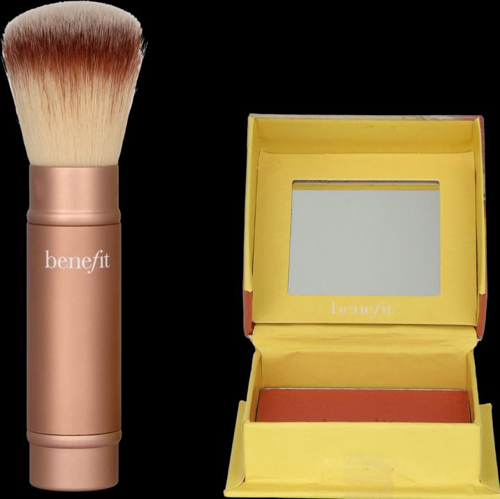 Actual product image BeneFit Cosmetics Benefit Cheek-End Getaway Set (Warm Seashell-Pink)