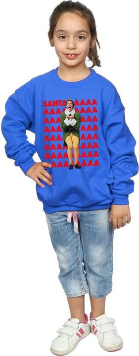 Immagine prodotto Elf Buddy Santa Scream Felpa Ragazze (152, 158)