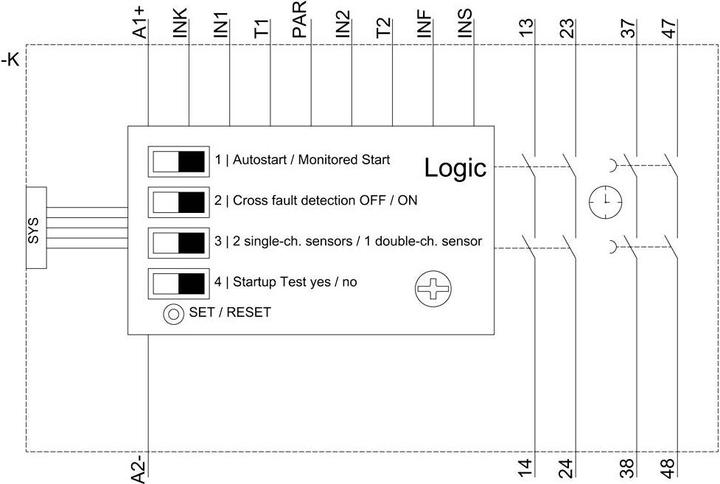 Image du produit Siemens Relais de sécurité configurable,vis,0.5-30s