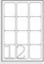 Actual product image Avery Address labels