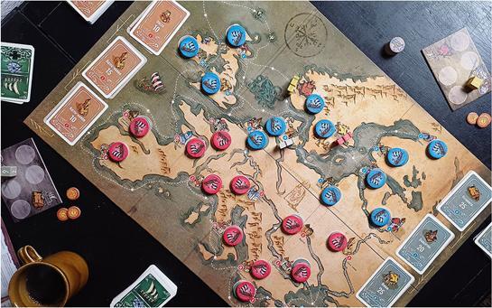 Produktbild Tactic Viking's Tales: Edge of the World (58982) (Deutsch, Finnisch, Russisch, Polnisch, Englisch, Estnisch, Norwegisch, Schwedisch, Niederländisch, Ukrainisch)