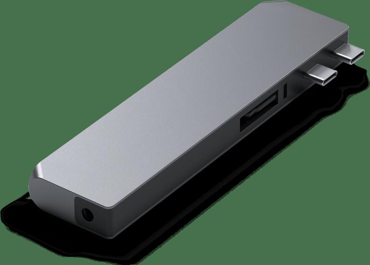 Actual product image Satechi Dual USB-C Pro Hub Max (USB-C, 7 Ports)