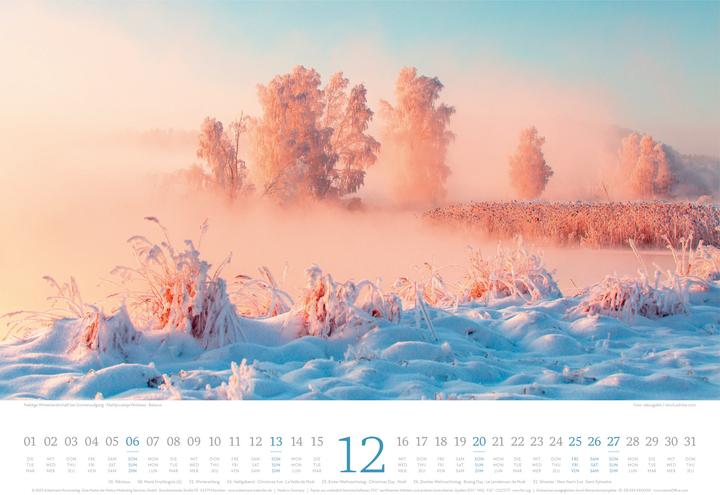 Image du produit Harmonie Kalender 2026 (45 x 33 cm, Couverture rigide, Allemand, Français, Anglais)