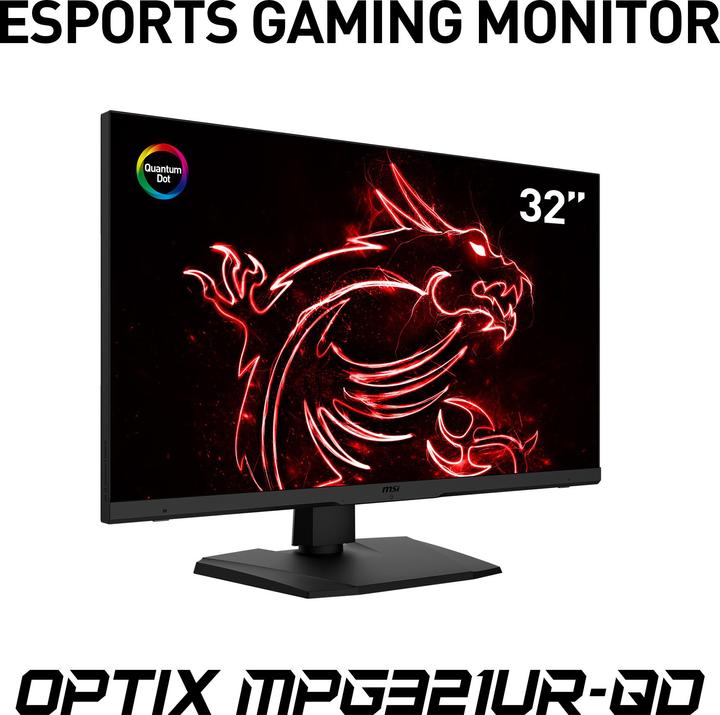 Produktbild MSI Optix MPG321URDE-QD (3840 x 2160 Pixel, 32")