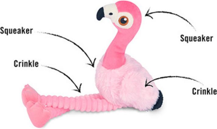 Immagine prodotto P.L.A.Y. Fetching Flock - Fenicottero (Cane di peluche)