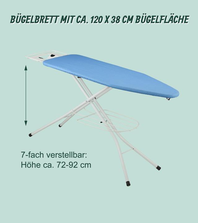 Actual product image Relaxdays Ironing table (120 x 38 cm)