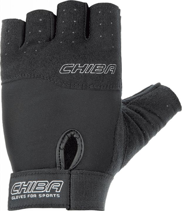 Actual product image Chiba Cycling fitness glove black S (S)
