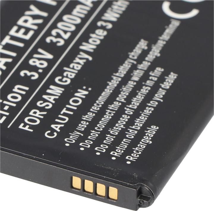Produktbild AccuCell Akku Samsung Galaxy Note 3, Note III, B800BE, B800BU, mit NFC