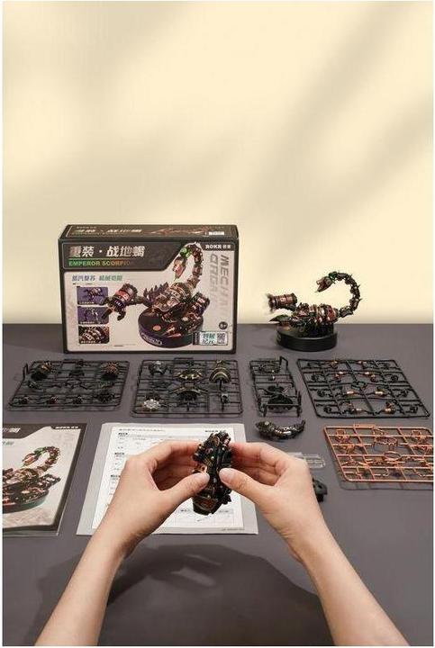 Immagine prodotto Rokr Kit scorpione steampunk 3D (123 pezzi)