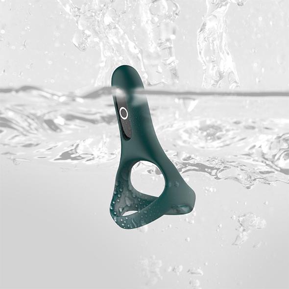 Produktbild Magic Motion Rise Smart Wearable Cockring Green (3.70 cm)